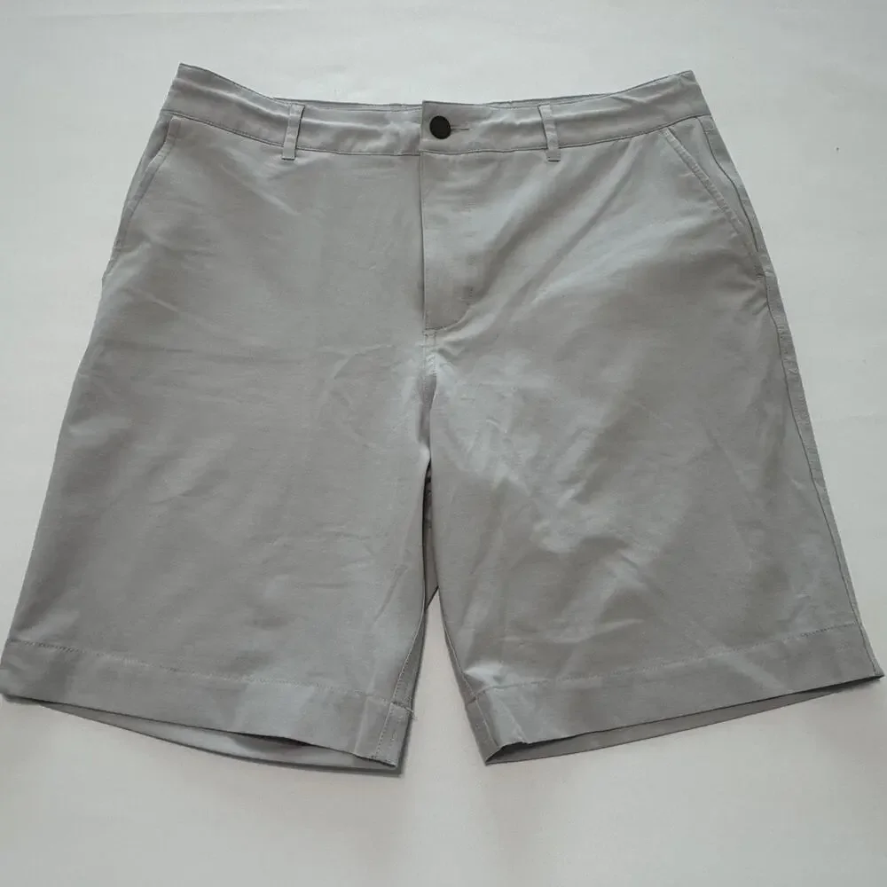 Faherty Men's All Day Cotton Blend 9” Inseam Casual Stone Color 33 Hiking